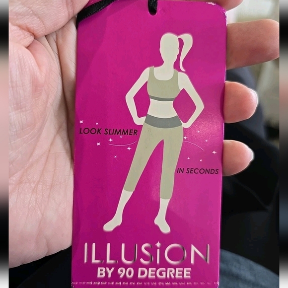 NWT 90 Degree By Reflex Prove Them Wrong Athletic Leggings Size Medium Black - Picture 3 of 5